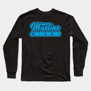 Miami Marlins 01 Long Sleeve T-Shirt